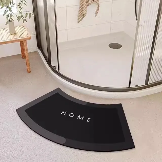 Batoom Mat Semi-Circular Silicon Dendroid Water Absorbent Non-Slip Floor Rug ower Room Foot Pad Home Textile Floor Mat
Batoom Mat Semi-Circular Silicon Dendroid Water Absorbent Non-Slip Floor Rug ower Room Foot Pad Home Textile Floor Mat