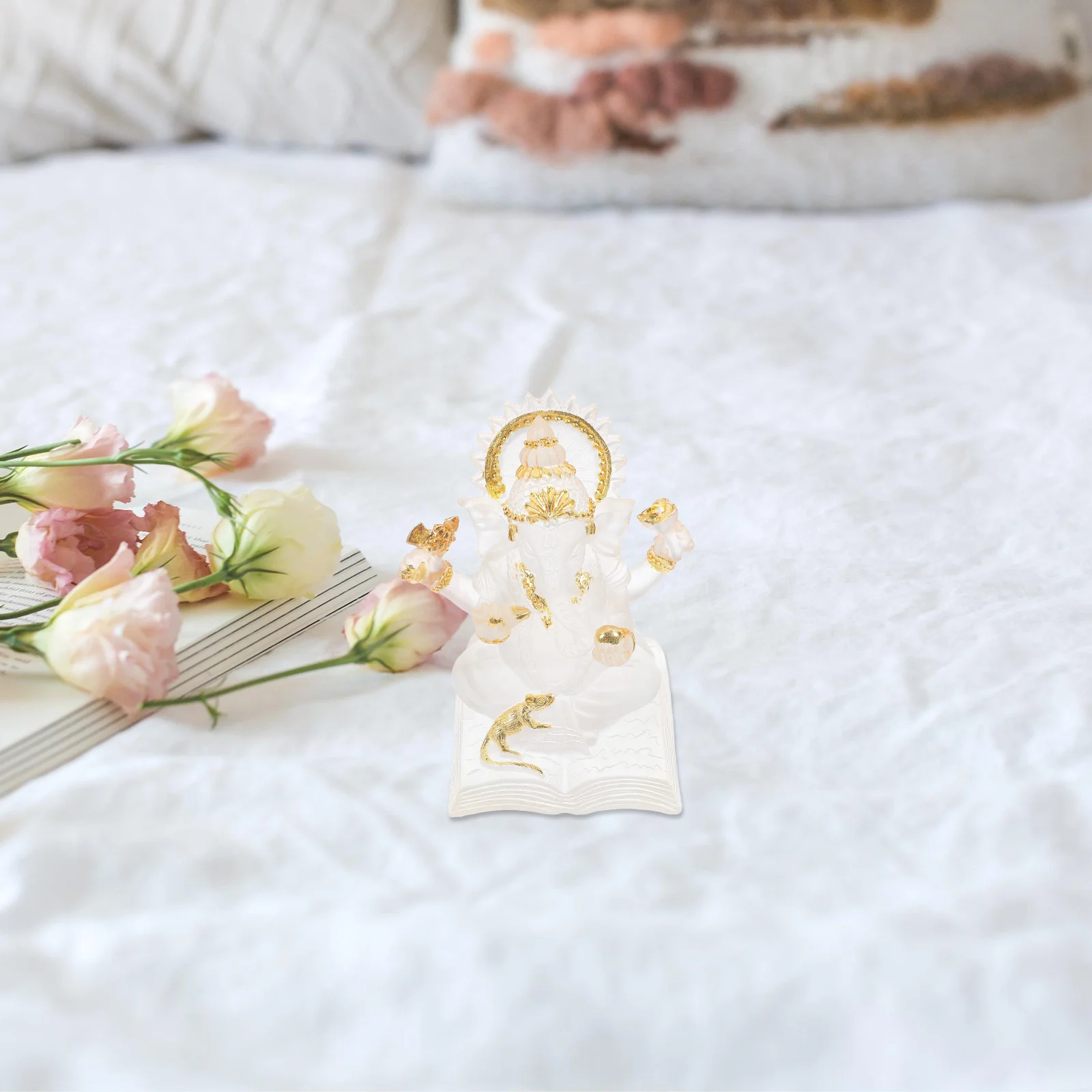 Ganesha Statue Hindu Elephant Sculpture Resin Crafts Home Decor Gift Desktop Ornament Retro Sacred Charm Ganesha Figurine
Ganesha Statue Hindu Elephant Sculpture Resin Crafts Home Decor Gift Desktop Ornament Retro Sacred Charm Ganesha Figurine