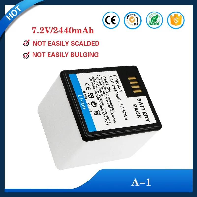 2440mAh Rechargeable Battery 7.2V Lithium Battery Pack For Arlo PRO / PRO 2 NETGEAR A-1 Camera Batteries Monitoring Device
2440mAh Rechargeable Battery 7.2V Lithium Battery Pack For Arlo PRO / PRO 2 NETGEAR A-1 Camera Batteries Monitoring Device