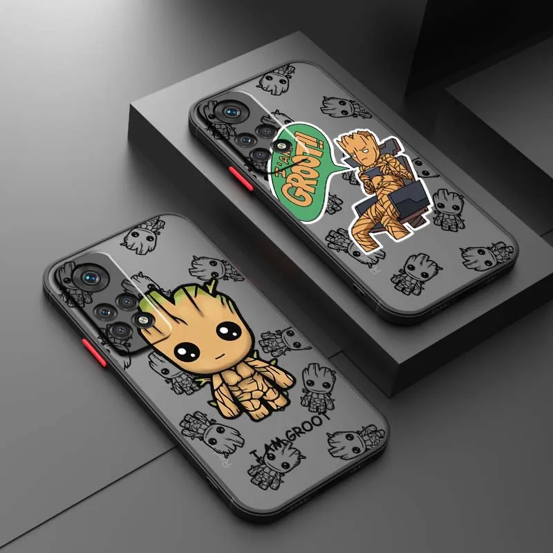 Marvel Groot Anime Phone Case For Xiaomi Redmi Note 13R 13 12 12S 11 12T 11S 11E 11T 10 Pro Plus Frosted Translucent
Marvel Groot Anime Phone Case For Xiaomi Redmi Note 13R 13 12 12S 11 12T 11S 11E 11T 10 Pro Plus Frosted Translucent