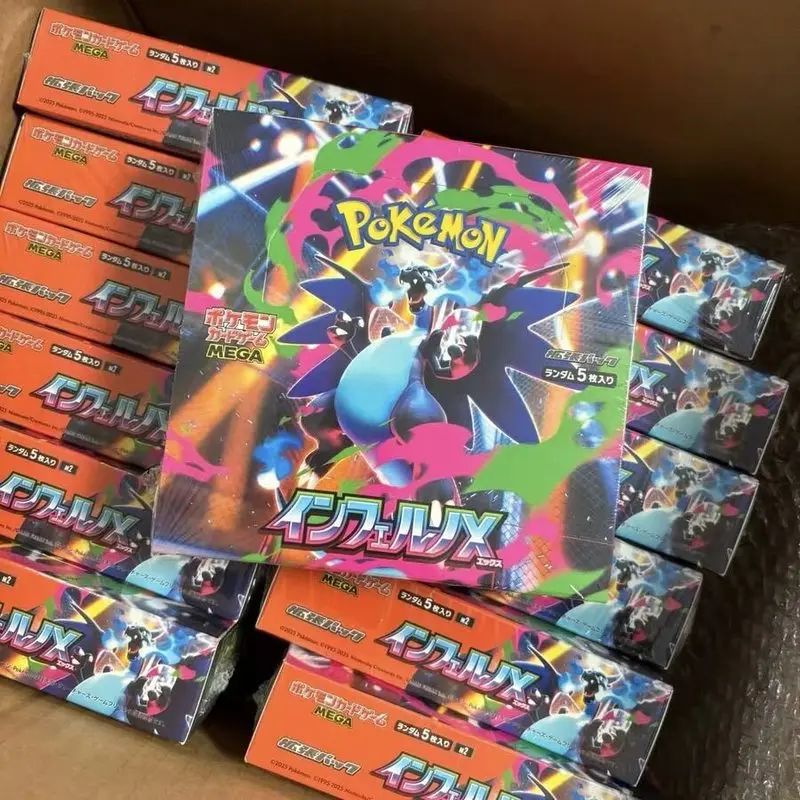 Japanese Version In Stock PokéMon M2 Fierce Prison Crazy Fire X Ptcg Collectible Card Original Box Popular Charizard Card Gift
Japanese Version In Stock PokéMon M2 Fierce Prison Crazy Fire X Ptcg Collectible Card Original Box Popular Charizard Card Gift