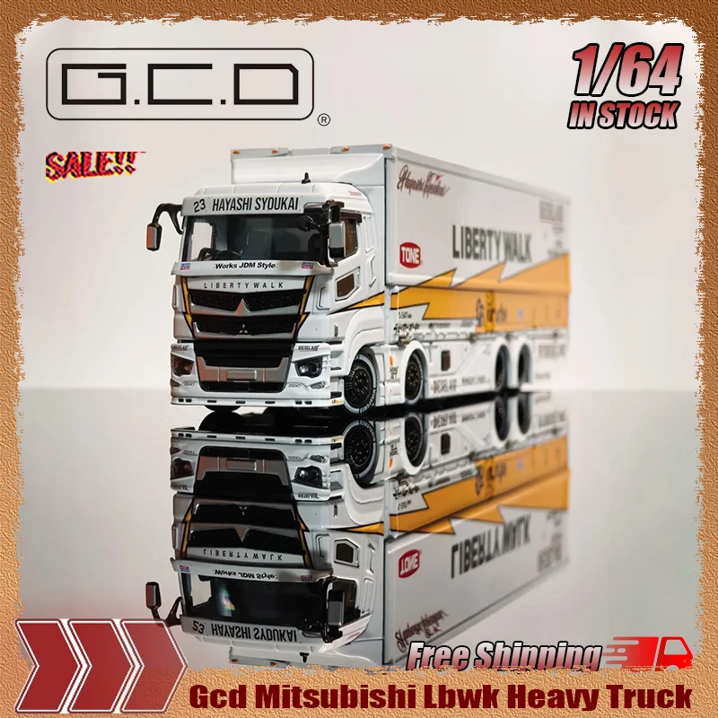 New In Stock Gcd 1:64 Mitsubishi Lbwk Heavy Truck Transport Vehicle Limited Edition Alloy Small Scale Car Model Custom Toys Gift
New In Stock Gcd 1:64 Mitsubishi Lbwk Heavy Truck Transport Vehicle Limited Edition Alloy Small Scale Car Model Custom Toys Gift