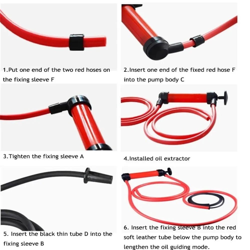 PVC Tube Manual Fuel Pump Air Pump Design with Clamp Fuel Tank Suction Pump Self Priming Car Fuel Transfer Car Fuel Transfer
PVC Tube Manual Fuel Pump Air Pump Design with Clamp Fuel Tank Suction Pump Self Priming Car Fuel Transfer Car Fuel Transfer