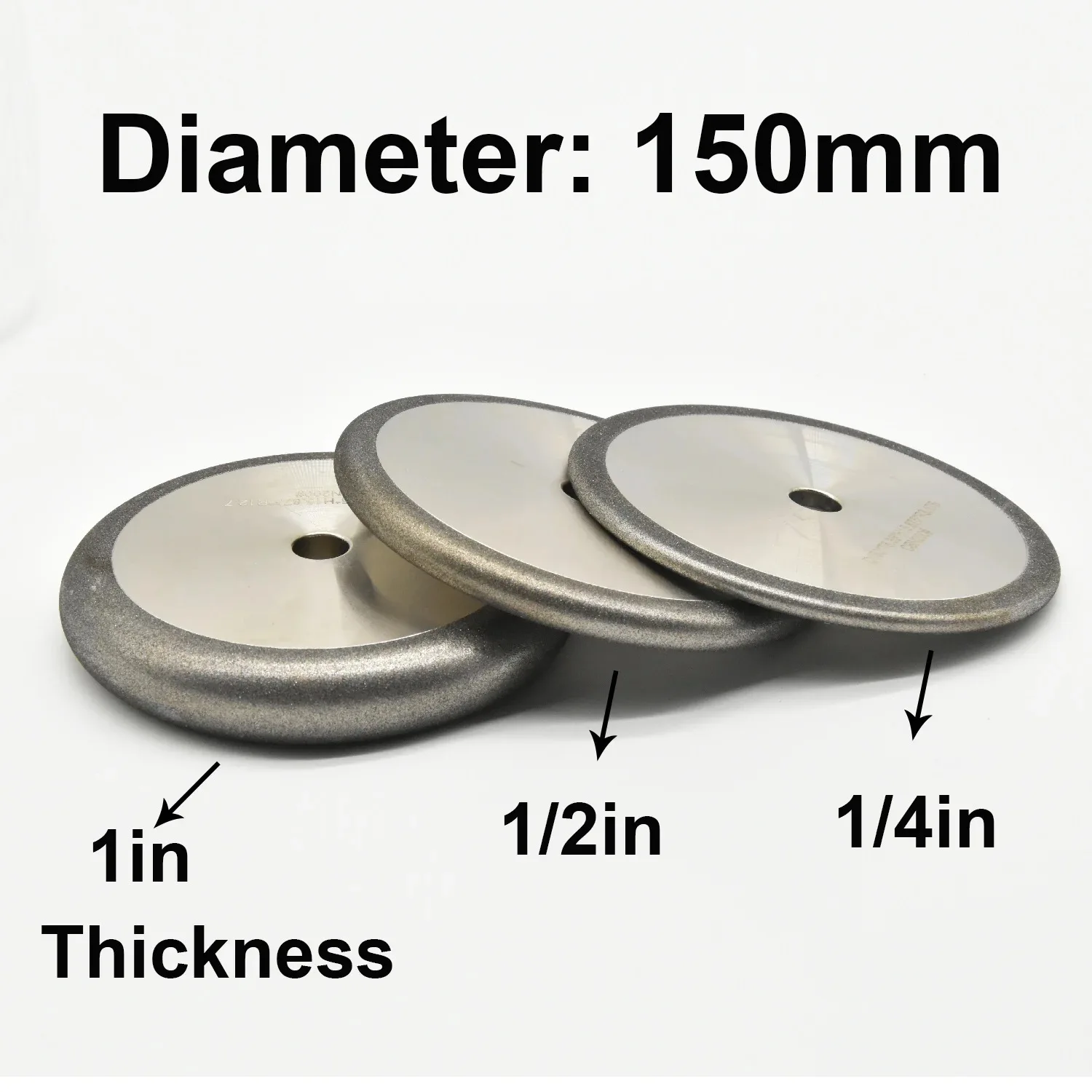 CBN Grinding Wheel Round Edge R12.7 R6.35 150 Sharpening Disc CBN-200 150 mm Carbon Steel 1in 1/2in Bread Knife Corrugated Loop
CBN Grinding Wheel Round Edge R12.7 R6.35 150 Sharpening Disc CBN-200 150 mm Carbon Steel 1in 1/2in Bread Knife Corrugated Loop