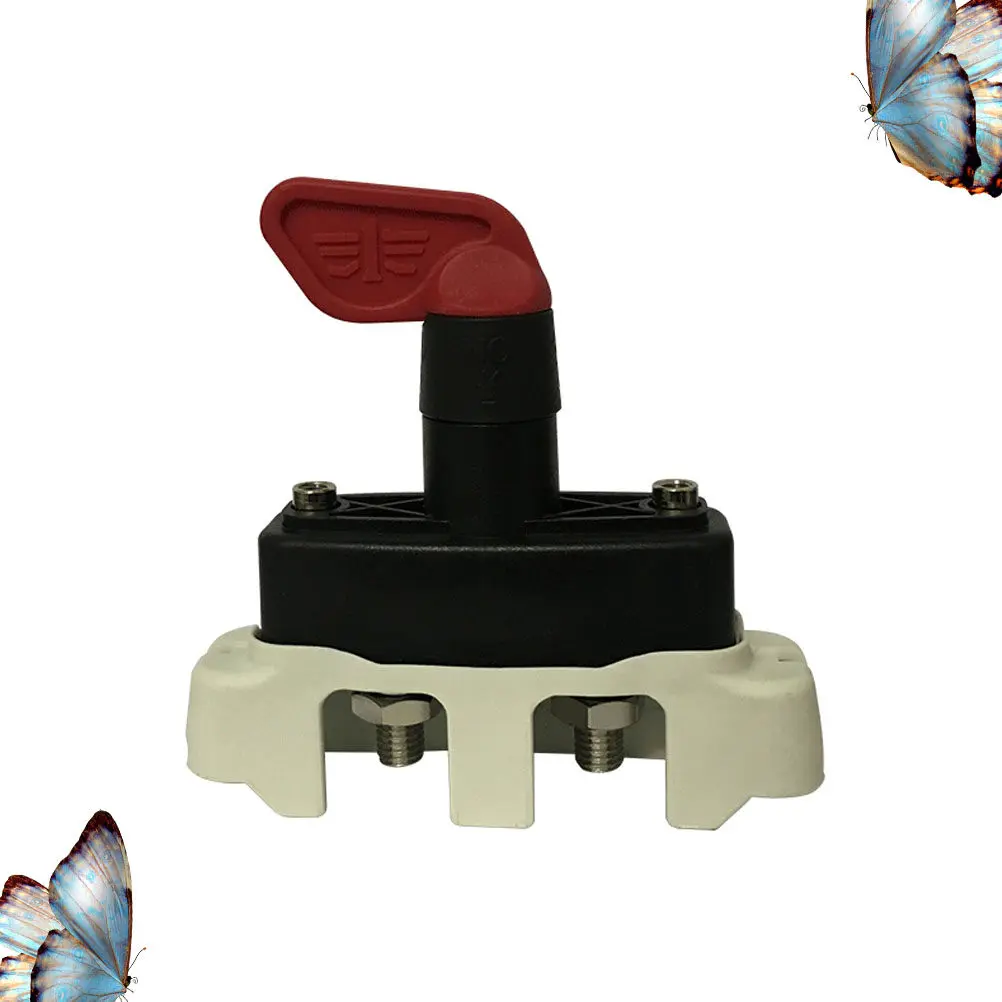 1Pcs Power Cut Off Battery Isolator Switch Easy Install Flame Resistant Shell for Car Boat Van Truck Rv Motorcycle Blackout
1Pcs Power Cut Off Battery Isolator Switch Easy Install Flame Resistant Shell for Car Boat Van Truck Rv Motorcycle Blackout