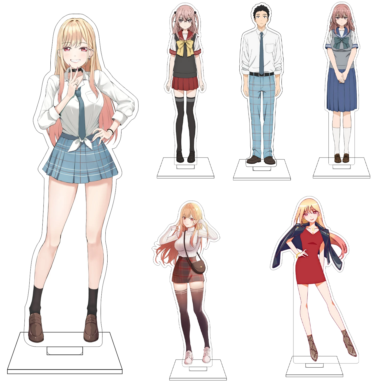 16CM Anime My Dress-Up Darling Cosplay Acrylic Figure Stand Plate Inui Shinju Inui Sajuna Kitagawa Marin Ornaments Gifts
16CM Anime My Dress-Up Darling Cosplay Acrylic Figure Stand Plate Inui Shinju Inui Sajuna Kitagawa Marin Ornaments Gifts