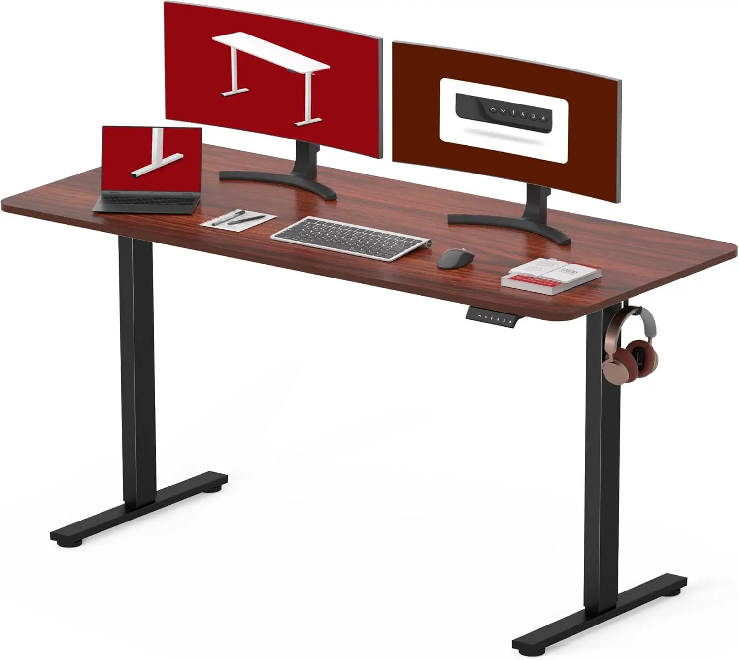 SANODESK Electric Standing Desk 55 x 28 Inches Whole-Piece Desktop Height Adjustable Stand Up Desk w/6-Button Controller Ergonom
SANODESK Electric Standing Desk 55 x 28 Inches Whole-Piece Desktop Height Adjustable Stand Up Desk w/6-Button Controller Ergonom