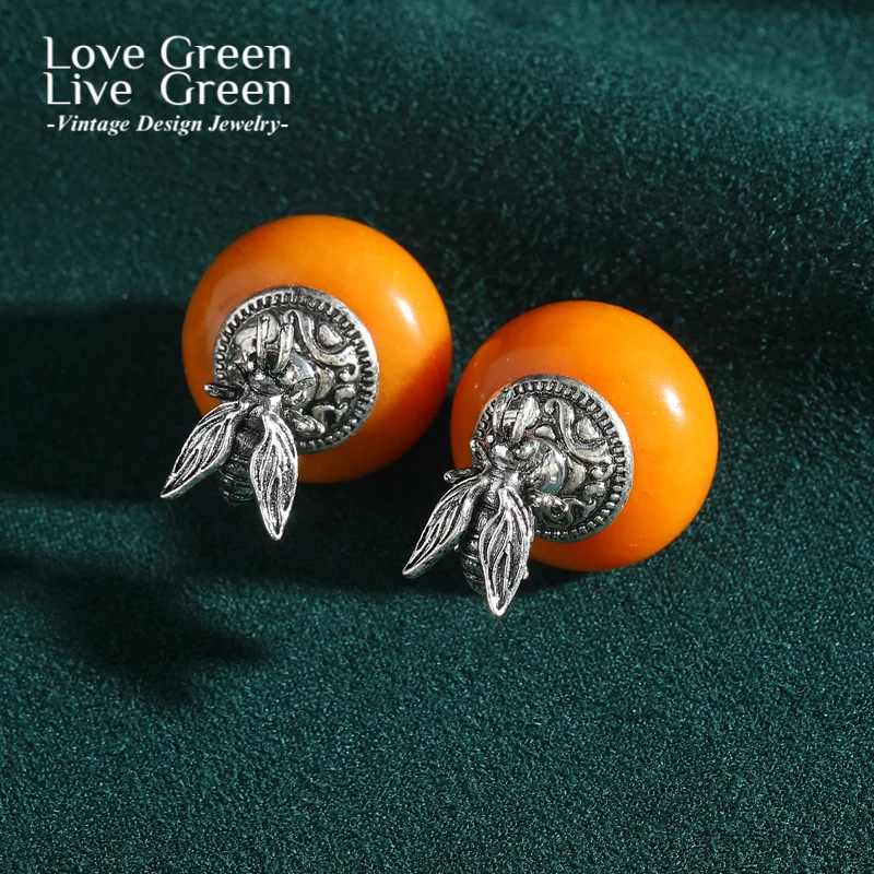 Vintage Ancient Silver Color Bee Yellow Earrings Natural Stone Woman Elegant Woman Luxury Quality Jewelry Designer Gift 2025
Vintage Ancient Silver Color Bee Yellow Earrings Natural Stone Woman Elegant Woman Luxury Quality Jewelry Designer Gift 2025