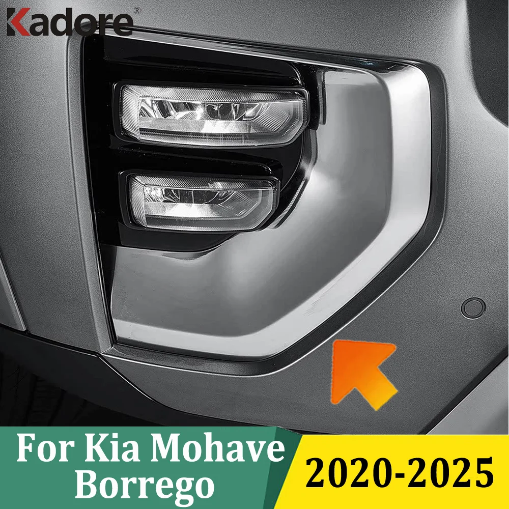 For KIA Mohave Borrego 2020 2021 2022 2023 2024 2025 Carbon Fiber Front Foglight Fog Light Cover Trim Car Protective Accessories
For KIA Mohave Borrego 2020 2021 2022 2023 2024 2025 Carbon Fiber Front Foglight Fog Light Cover Trim Car Protective Accessories