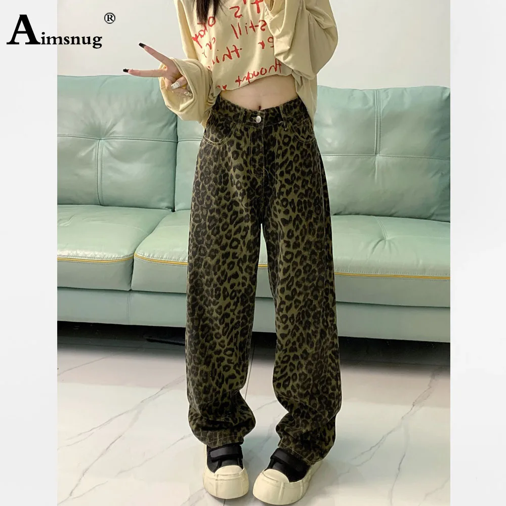 2024 High Cut Jeans Demin Bloomers Wide Leg Pants Women Vintage Full Length Female Demin Pants Fashion Leopard Print Trousers
2024 High Cut Jeans Demin Bloomers Wide Leg Pants Women Vintage Full Length Female Demin Pants Fashion Leopard Print Trousers