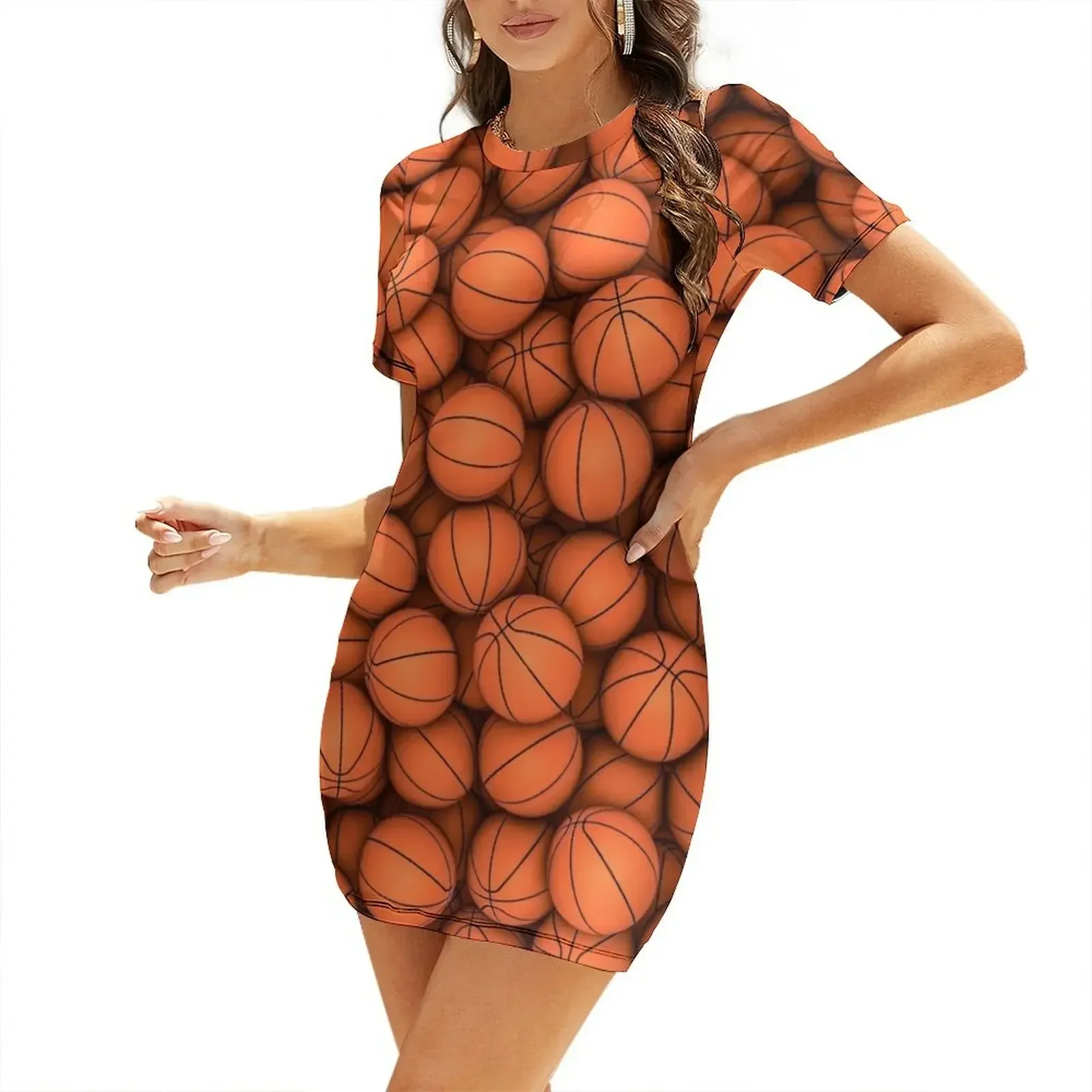 Basketballs Short-Sleeved Dress sexy dress for women dresses for women 2026 dress summer 2026 women dresses
Basketballs Short-Sleeved Dress sexy dress for women dresses for women 2026 dress summer 2026 women dresses