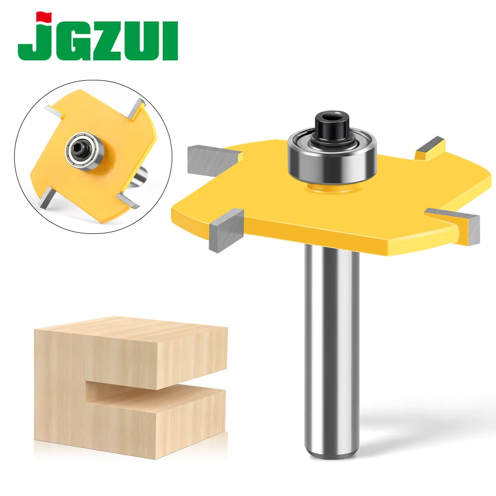 8mm Shank Four-Edge Ball-Tipped T-type Slotting Cutter Alloy Tungsten Steel Milling Router Bit Trimming Machine Cutter Head
8mm Shank Four-Edge Ball-Tipped T-type Slotting Cutter Alloy Tungsten Steel Milling Router Bit Trimming Machine Cutter Head