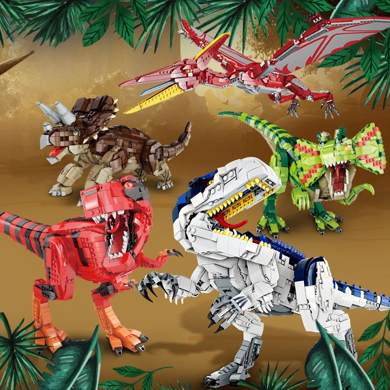 Dinosaur Toys Jurassic Park Indominus Rex Dinosaur World Building Blocks Mosasaurus Tyrannosaurus Bricks DIY Toys Children Gifts
Dinosaur Toys Jurassic Park Indominus Rex Dinosaur World Building Blocks Mosasaurus Tyrannosaurus Bricks DIY Toys Children Gifts