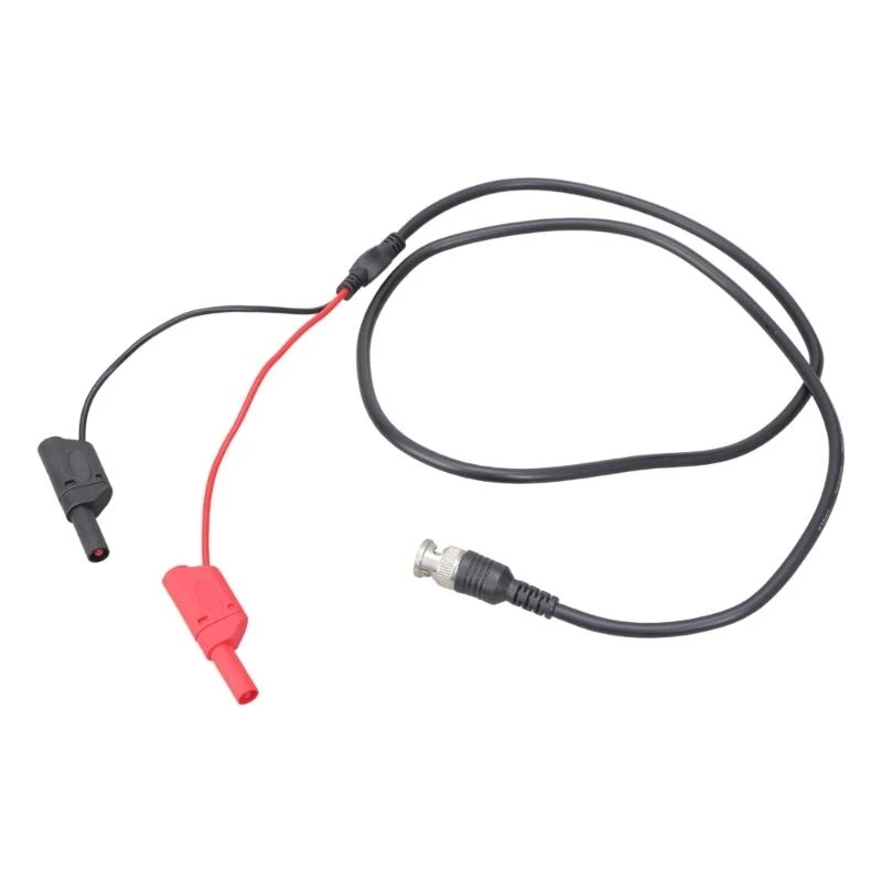 High Impedance Test Cable with Double Stackable Banana Plugs BNC Connector 120CM
High Impedance Test Cable with Double Stackable Banana Plugs BNC Connector 120CM