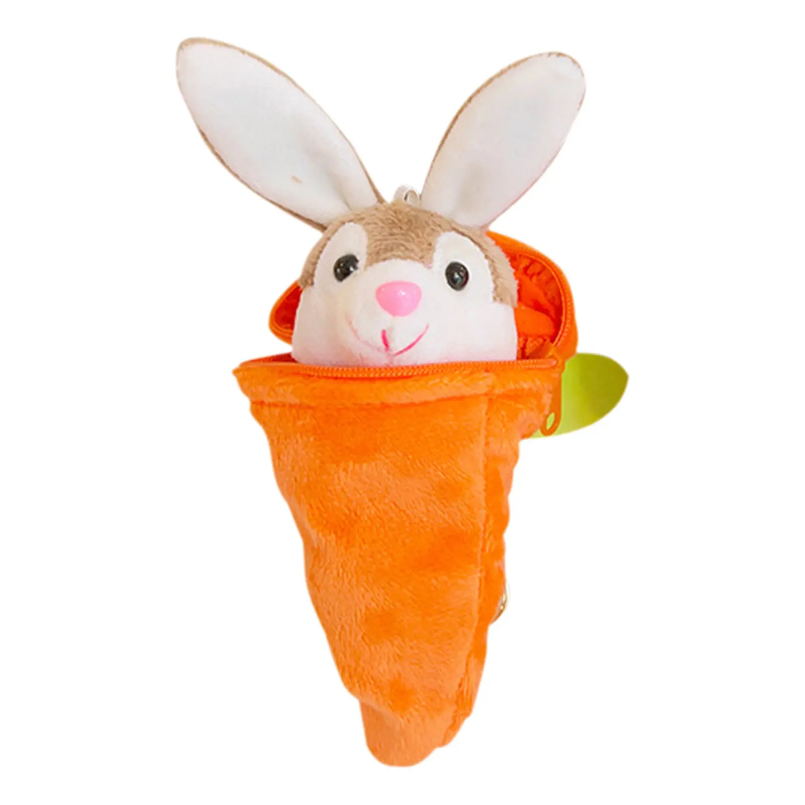 Cartoon Carrot Rabbit Keychain Creative Hanging Pendant Stuffed Bunny Charm Keyring for Bag Decoration Cartoon Keychain
Cartoon Carrot Rabbit Keychain Creative Hanging Pendant Stuffed Bunny Charm Keyring for Bag Decoration Cartoon Keychain