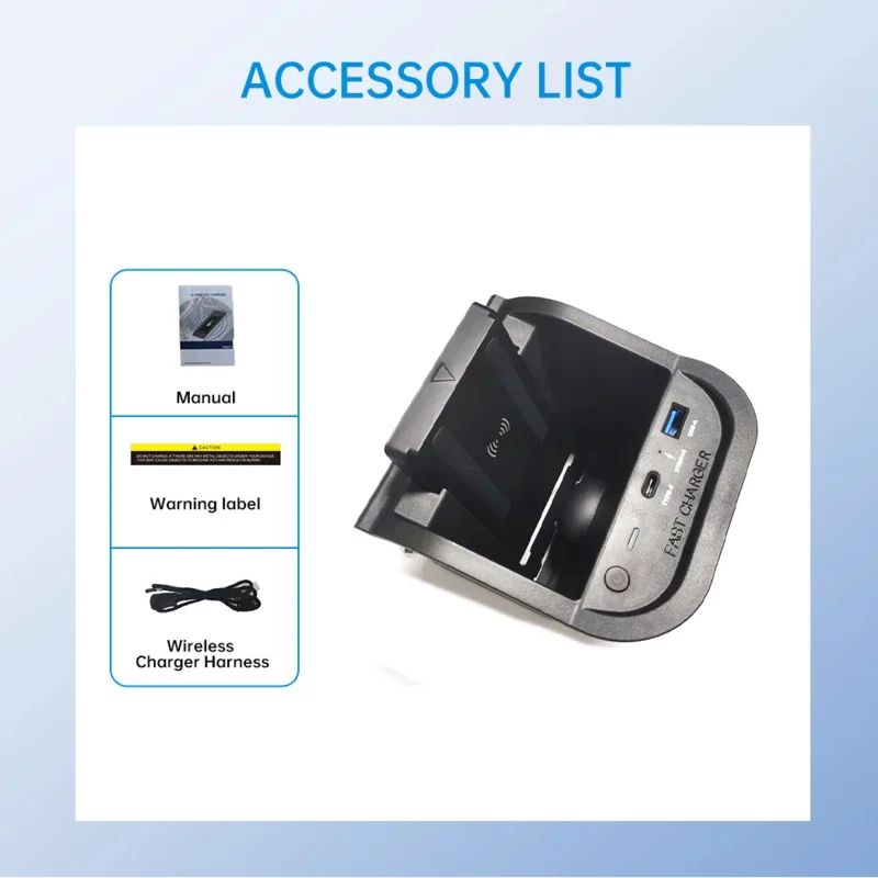 For Mercedes Benz A Class W176 GLA CLA X156 2011-2019 15W car QI wireless charging phone charger fast charger charging pad plate
For Mercedes Benz A Class W176 GLA CLA X156 2011-2019 15W car QI wireless charging phone charger fast charger charging pad plate