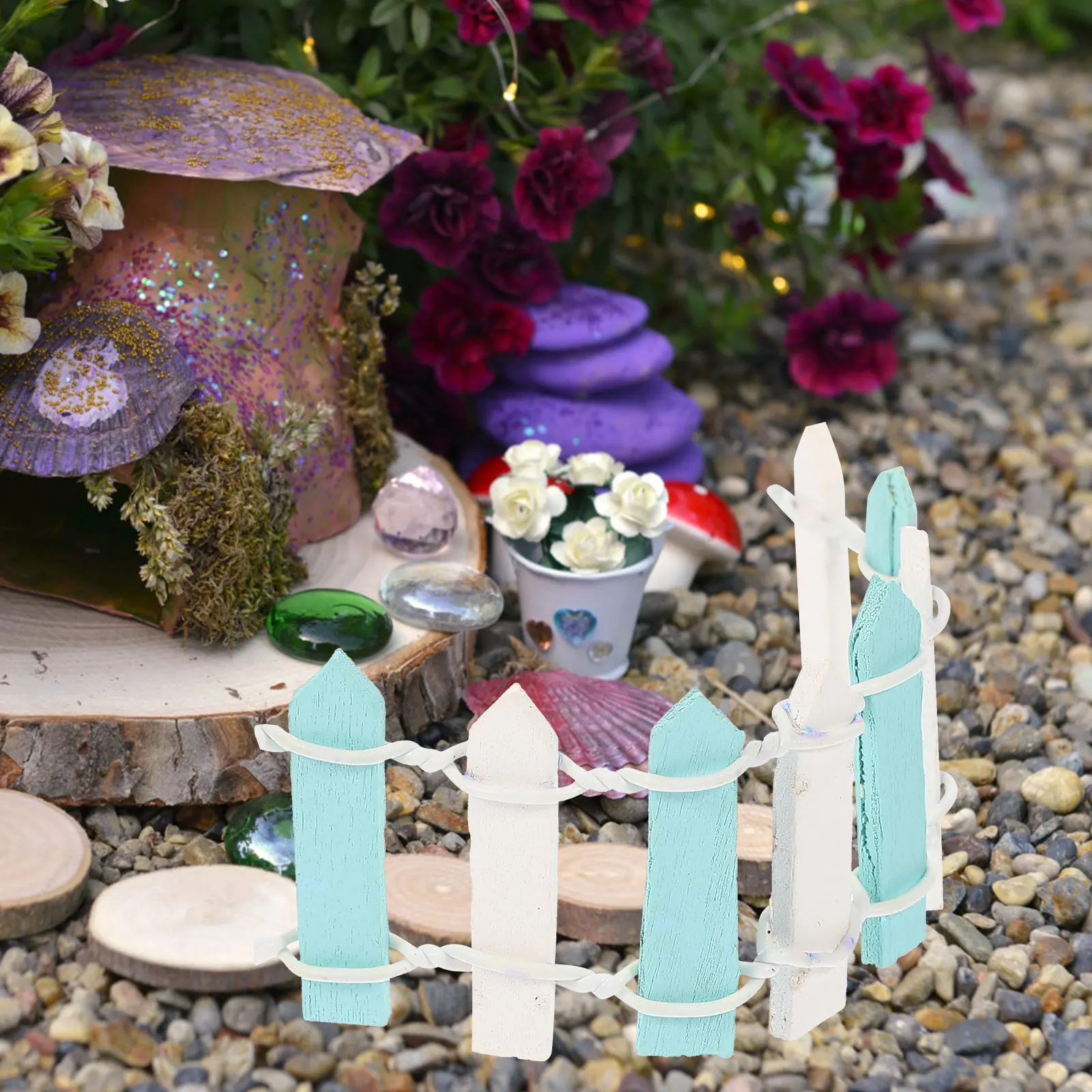 10 Pcs Miniature Garden Accessories for Succulents Decorative Fences Model Mini Wood Picket Toy Fence Simulated Farm Mini House
10 Pcs Miniature Garden Accessories for Succulents Decorative Fences Model Mini Wood Picket Toy Fence Simulated Farm Mini House