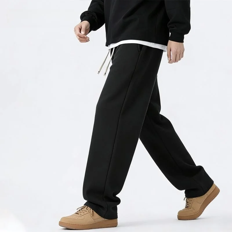 Мужские свободные хлопковые спортивные брюки прямого кроя для весны и осени, новые, повседневные, универсальные, удобные, дышащие, для поездок на работу
Мужские свободные хлопковые спортивные брюки прямого кроя для весны и осени, новые, повседневные, универсальные, удобные, дышащие, для поездок на работу