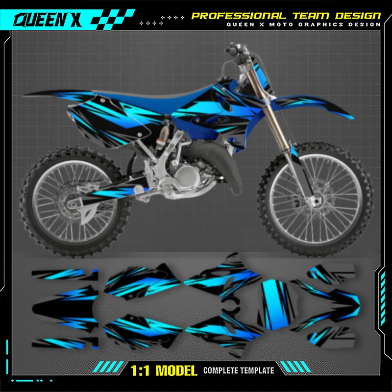 QUEEN X MOTO Motorcycle Graphics Decals For YAMAHA 2002-2014 YZ125 250 Motorcycle Decal Stickers 021
QUEEN X MOTO Motorcycle Graphics Decals For YAMAHA 2002-2014 YZ125 250 Motorcycle Decal Stickers 021