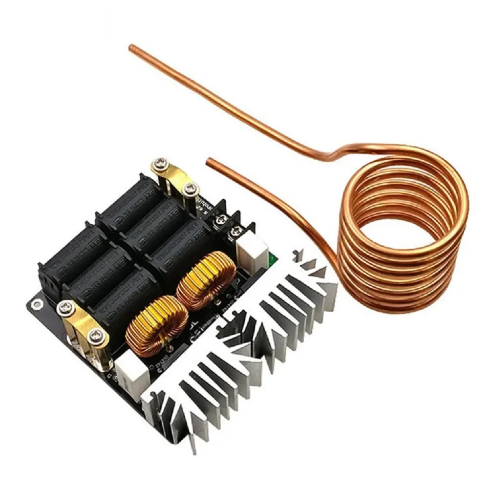 1000W ZVS Induction Heating Machine For Metal Melting Quenching With Alternative Heater 12V-48V/ 36V Induction Heater Parts 10cm
1000W ZVS Induction Heating Machine For Metal Melting Quenching With Alternative Heater 12V-48V/ 36V Induction Heater Parts 10cm