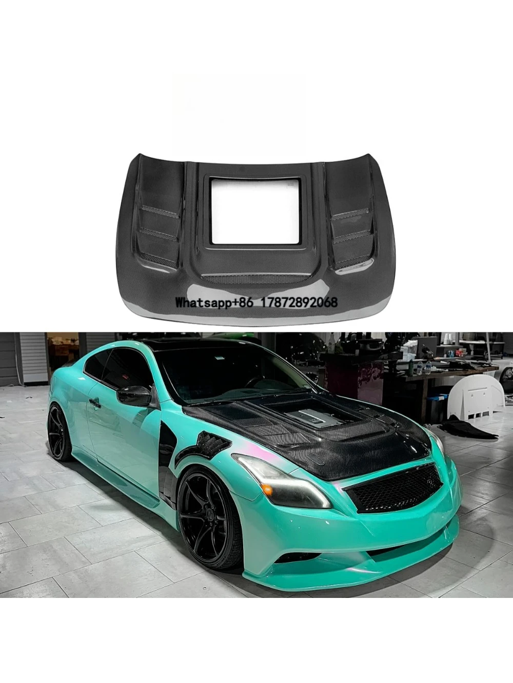 G37 High Quality Carbon Fiber Front Engine Hood for Infiniti G37 Coupe 2007-2013 Transparent Style Carbon Fiber Bonnet
G37 High Quality Carbon Fiber Front Engine Hood for Infiniti G37 Coupe 2007-2013 Transparent Style Carbon Fiber Bonnet