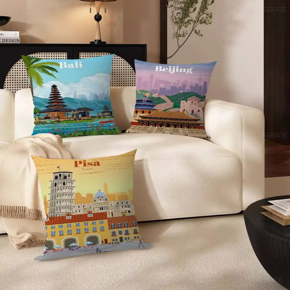 Amsterdam Tokyo London Iceland Bali Vancouver Travel Cushion Cover Car Throw Pillow Case For Sofa Car Christmas Gift
Amsterdam Tokyo London Iceland Bali Vancouver Travel Cushion Cover Car Throw Pillow Case For Sofa Car Christmas Gift