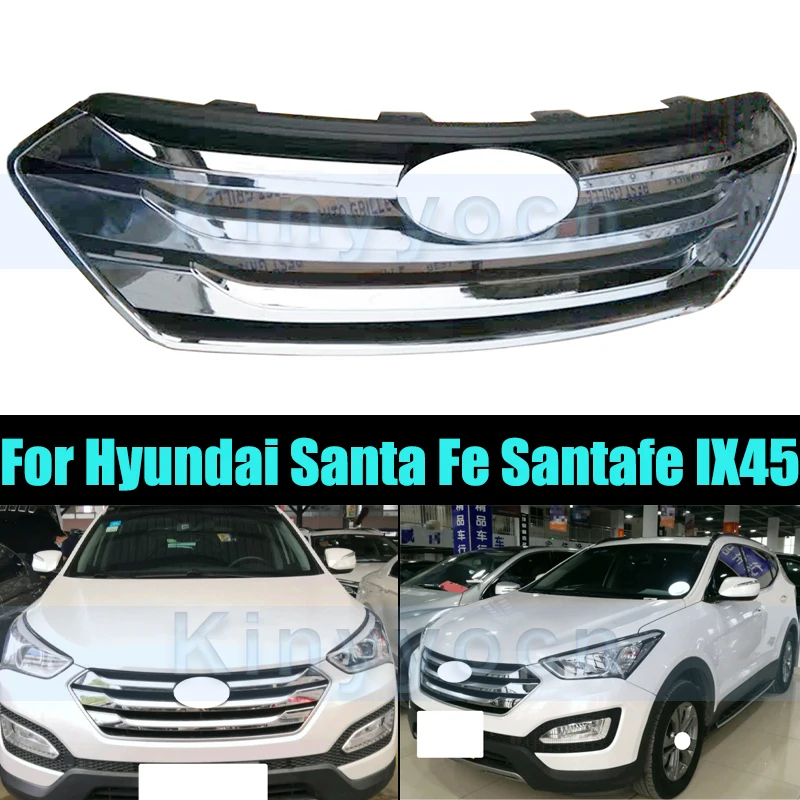 Front Bumper Grille Radiator Mesh Grills For Hyundai Santa Fe Santafe IX45 Car Grille Front Bumper Mesh Grill Car Accessories
Front Bumper Grille Radiator Mesh Grills For Hyundai Santa Fe Santafe IX45 Car Grille Front Bumper Mesh Grill Car Accessories