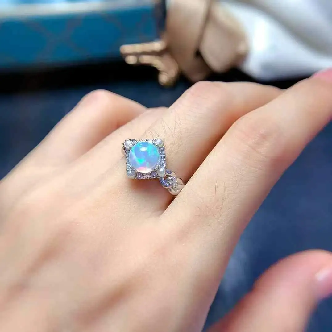 Fashion ClassicNew Coming Opal Ring Natural Real Opal 925 Sterling Silver Delicate Women Wedding ring Fine Jewelry
Fashion ClassicNew Coming Opal Ring Natural Real Opal 925 Sterling Silver Delicate Women Wedding ring Fine Jewelry
