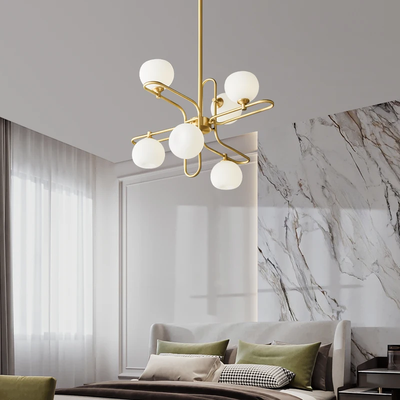 Light Luxury Minimalist Style Creative Restaurant Bar Counter Tea Room All Copper Living Room Bedroom Decoration G9 Chandelier
Light Luxury Minimalist Style Creative Restaurant Bar Counter Tea Room All Copper Living Room Bedroom Decoration G9 Chandelier