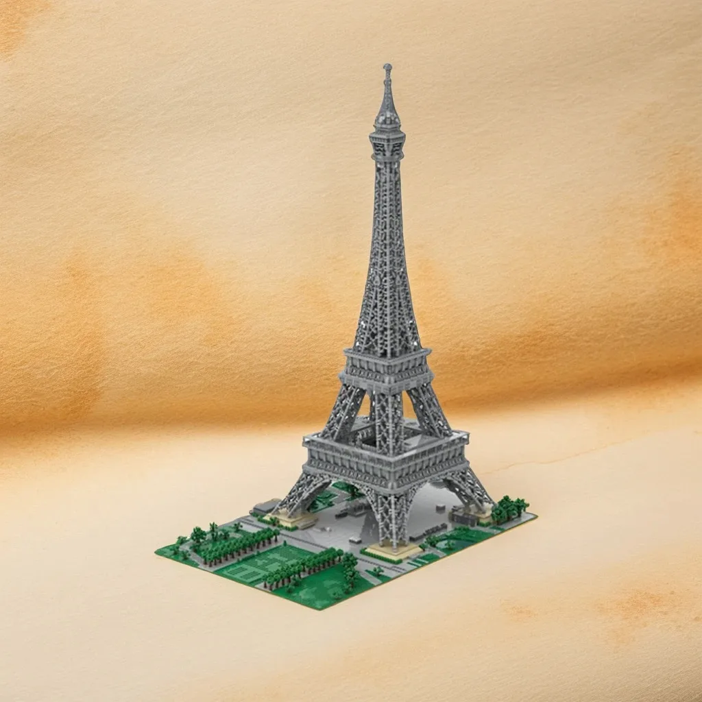 12687pcs MOC Eiffel Tower Paris Landmark Structure DIY Model Building Blocks Birthday Toys Gift for Travel Lovers
12687pcs MOC Eiffel Tower Paris Landmark Structure DIY Model Building Blocks Birthday Toys Gift for Travel Lovers