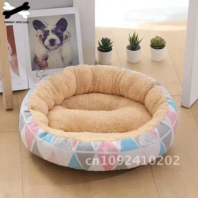 Round Pet Bed Comfortable Pet Products Short Plush Pad Deep Mat Medium Soft Sleep Washable Bed Small Kennel Dogs Ultra
Round Pet Bed Comfortable Pet Products Short Plush Pad Deep Mat Medium Soft Sleep Washable Bed Small Kennel Dogs Ultra
