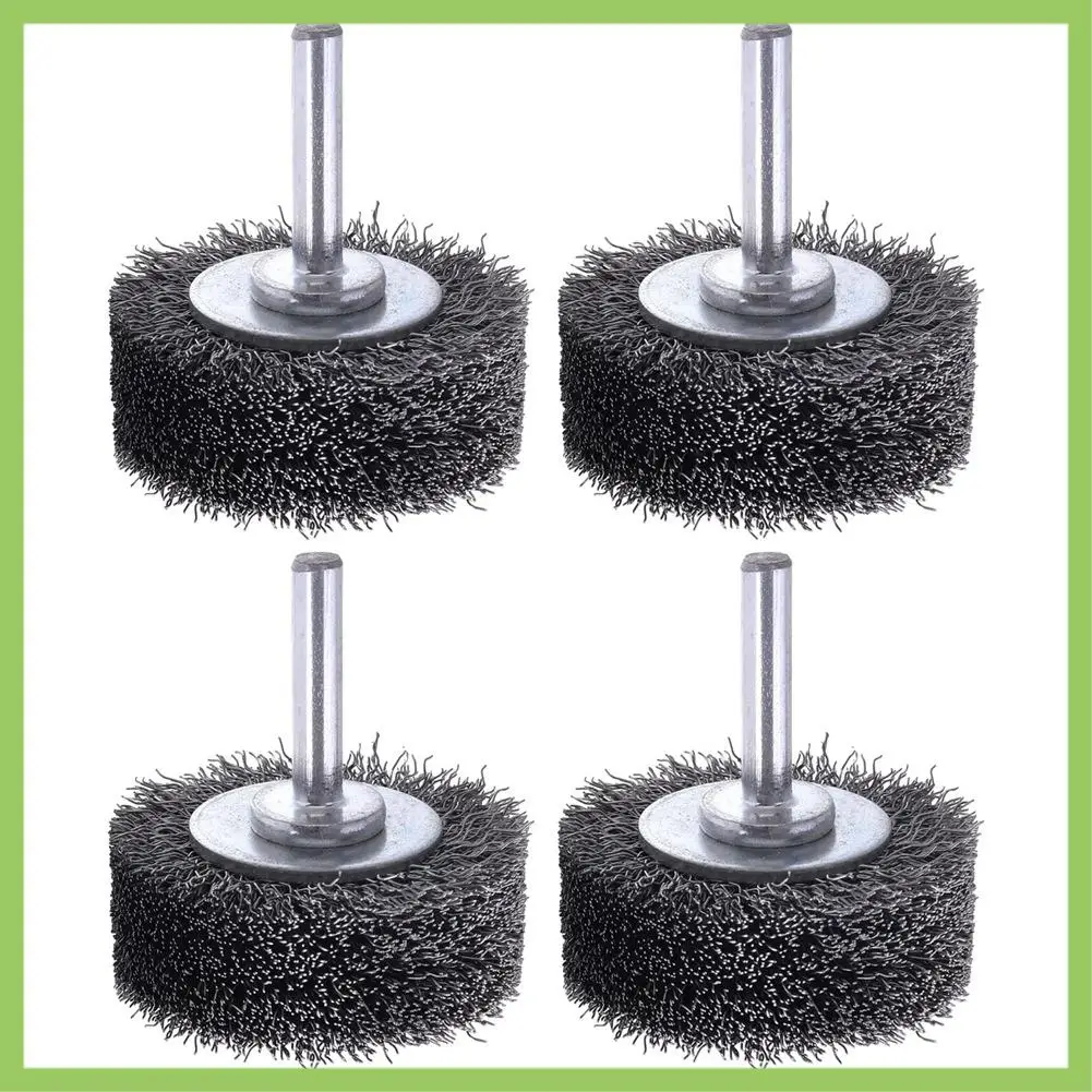 Wire Wheel Brush For Drill Attachment, 0.0118 Inch Carbon Steel Wire 1/4 Inch Shank 20000RPM 4PCS
Wire Wheel Brush For Drill Attachment, 0.0118 Inch Carbon Steel Wire 1/4 Inch Shank 20000RPM 4PCS