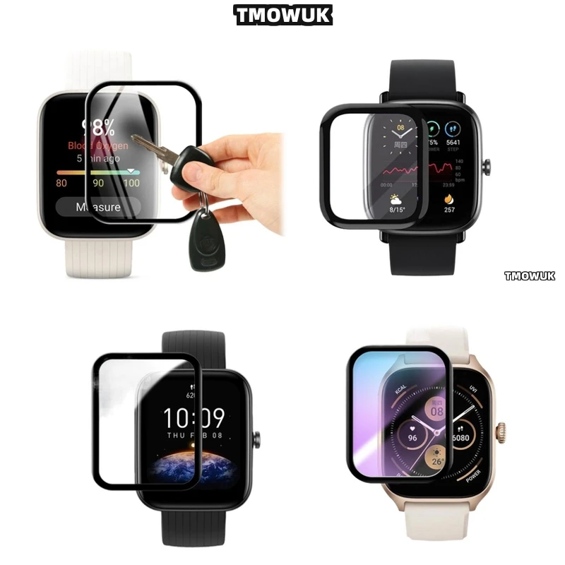 Soft Flexible Protective Film With 3D Curved Full - Cover For Protecting Amazfit BIP 3 5 6 U Pro Active Unity GTS 2E 2 3 4 MINI'
Soft Flexible Protective Film With 3D Curved Full - Cover For Protecting Amazfit BIP 3 5 6 U Pro Active Unity GTS 2E 2 3 4 MINI'