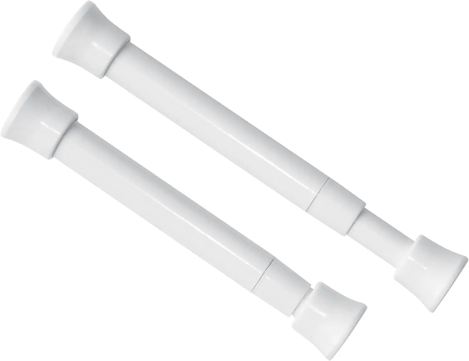 Adjustable Spring Tension Curtain Rod 5.25-7.5 Inch, No Drill Mini Rod for Narrow Windows Cupboard Dividers, White
Adjustable Spring Tension Curtain Rod 5.25-7.5 Inch, No Drill Mini Rod for Narrow Windows Cupboard Dividers, White