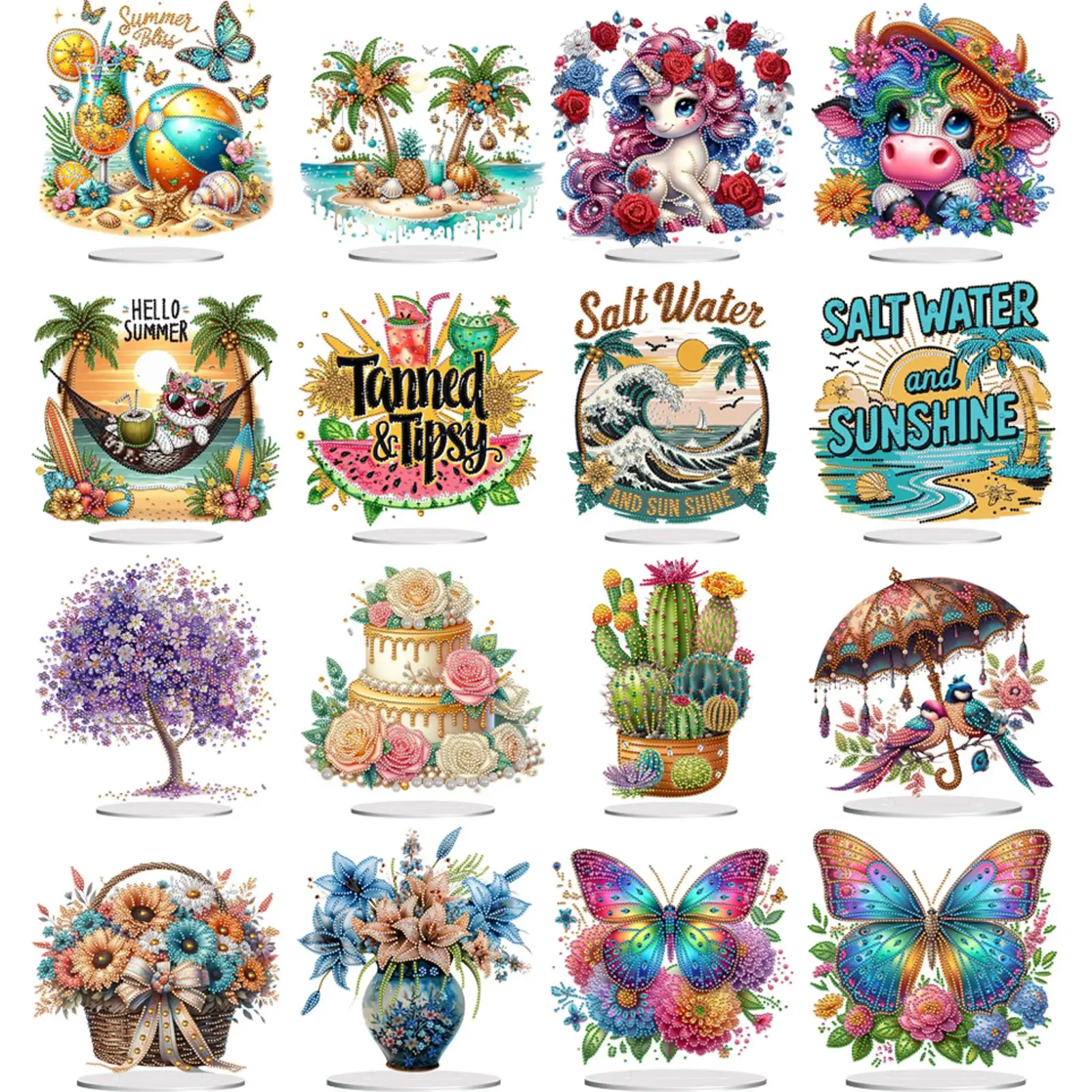 Acrylic Special Shape Cake Diamond Painting Tabletop Ornaments Kit Rhinestones Desktop Ornaments Diamond Painting Desktop Decors
Acrylic Special Shape Cake Diamond Painting Tabletop Ornaments Kit Rhinestones Desktop Ornaments Diamond Painting Desktop Decors