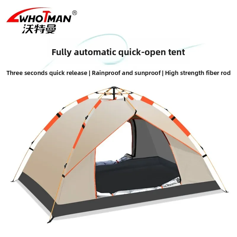 Уличная палатка Whotman, портативная палатка для кемпинга, защита от комаров и дождя на 2-3 человек, полностью автоматическая палатка с двойной дверью, быстро открывающаяся
Уличная палатка Whotman, портативная палатка для кемпинга, защита от комаров и дождя на 2-3 человек, полностью автоматическая палатка с двойной дверью, быстро открывающаяся