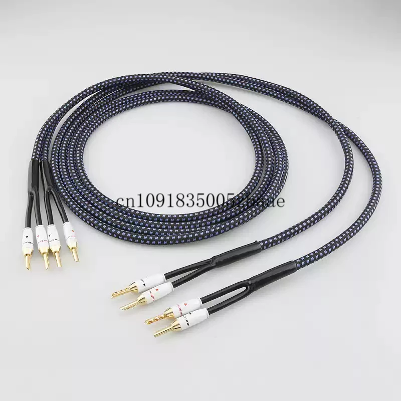 SP14 OFC Silver Plated Speaker Cable Pure Copper Y Plug HiFi Audio Wire For Amplifier Tube Amp Main Speaker
SP14 OFC Silver Plated Speaker Cable Pure Copper Y Plug HiFi Audio Wire For Amplifier Tube Amp Main Speaker