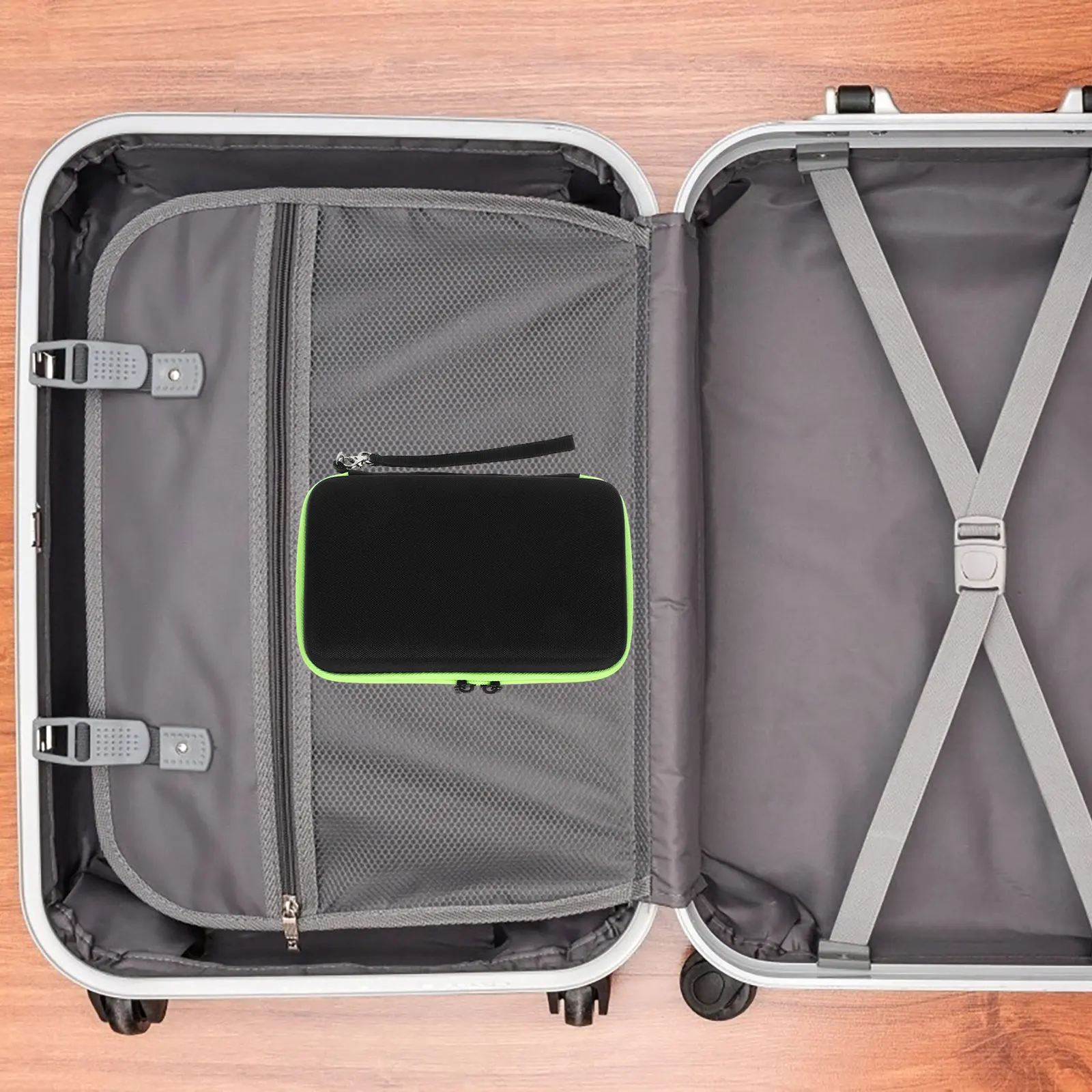 Shaver Protection Box Travel Box Pressure-resistant Storage Box (Green Zipper, Applicable to Model QP2530/2520)
Shaver Protection Box Travel Box Pressure-resistant Storage Box (Green Zipper, Applicable to Model QP2530/2520)