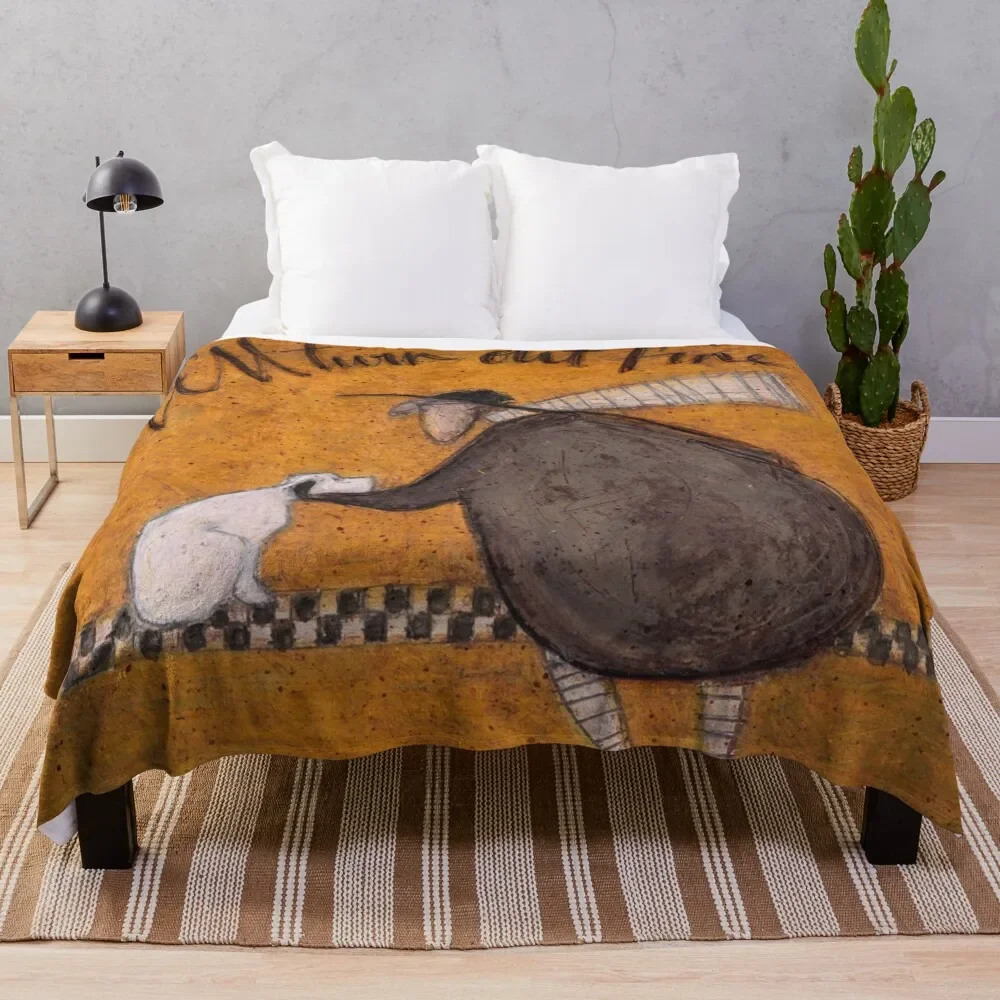 It Will Turn Out Fine Sam Toft Throw Blanket Soft Warm Blanket Gift for Grandparents
It Will Turn Out Fine Sam Toft Throw Blanket Soft Warm Blanket Gift for Grandparents