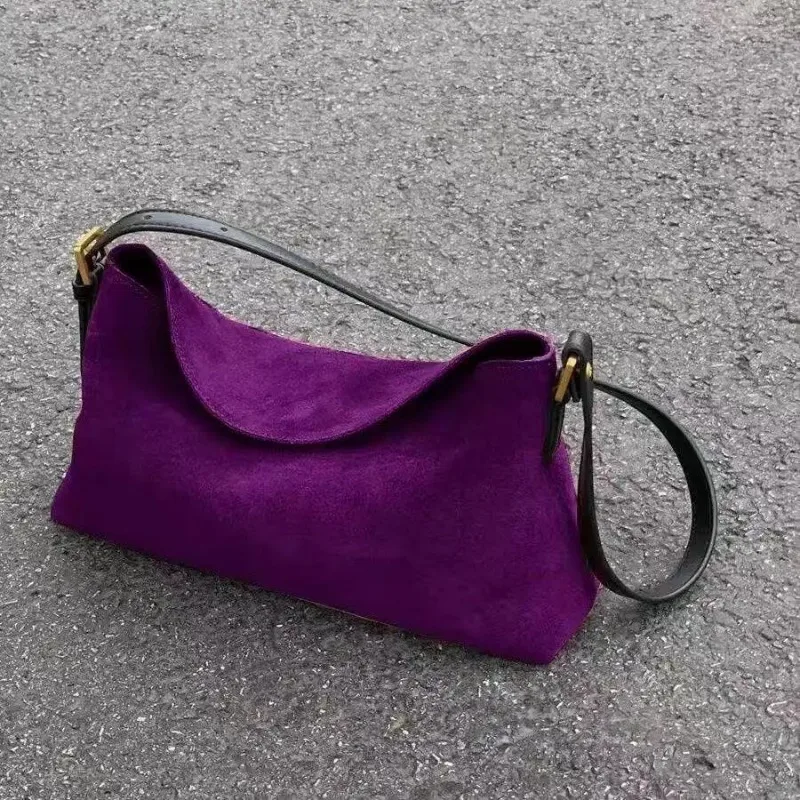 Faux Suede Pillow Bag for Womennew Niche Single Shoulder Underarm Bags
Faux Suede Pillow Bag for Womennew Niche Single Shoulder Underarm Bags