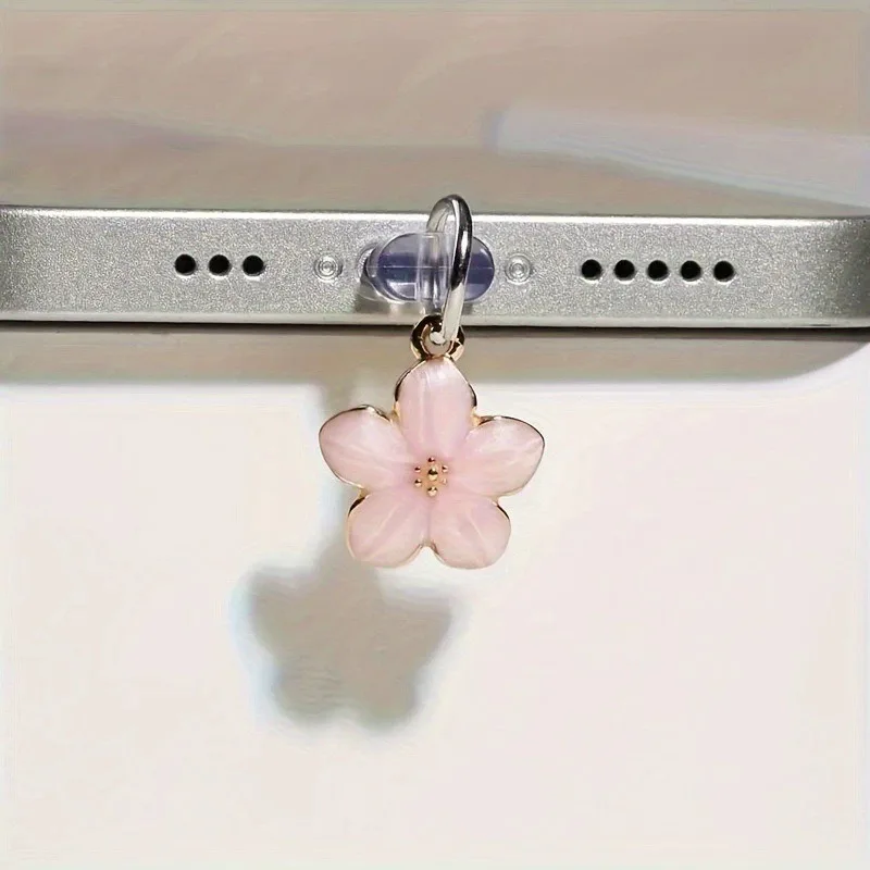 1PC Simple Flowers Phone Dust Plug Accessories Decoration Hanging Pendant For IPhone For Samsung Type-C Charging Port 2025
1PC Simple Flowers Phone Dust Plug Accessories Decoration Hanging Pendant For IPhone For Samsung Type-C Charging Port 2025