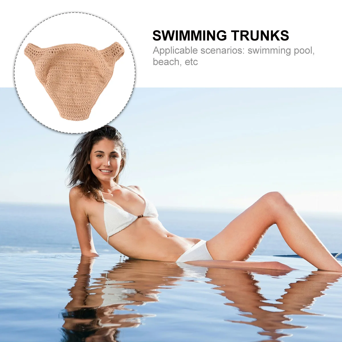Knitted Shorts Bikini Thong Beach Briefs Swimsuit Summer Underwear Comfortable Breathable Line
Knitted Shorts Bikini Thong Beach Briefs Swimsuit Summer Underwear Comfortable Breathable Line