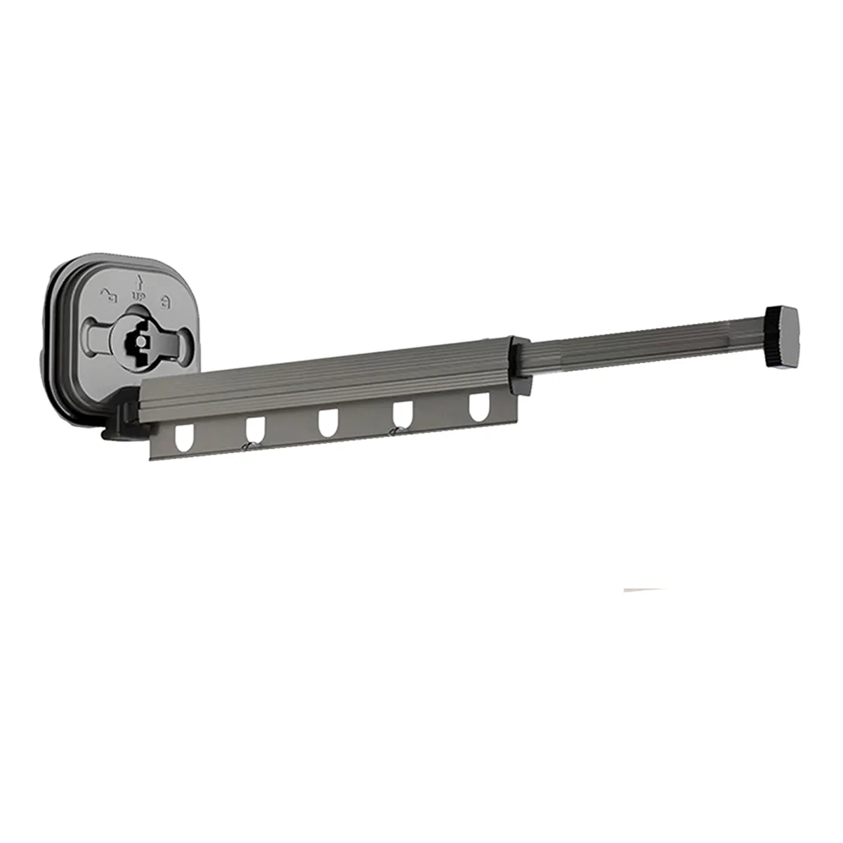 ONGE Folding Clothes Rack Aluminum Clothes Hangers Black Wall Mount Rack Drying Rack Sucker Install, S
ONGE Folding Clothes Rack Aluminum Clothes Hangers Black Wall Mount Rack Drying Rack Sucker Install, S