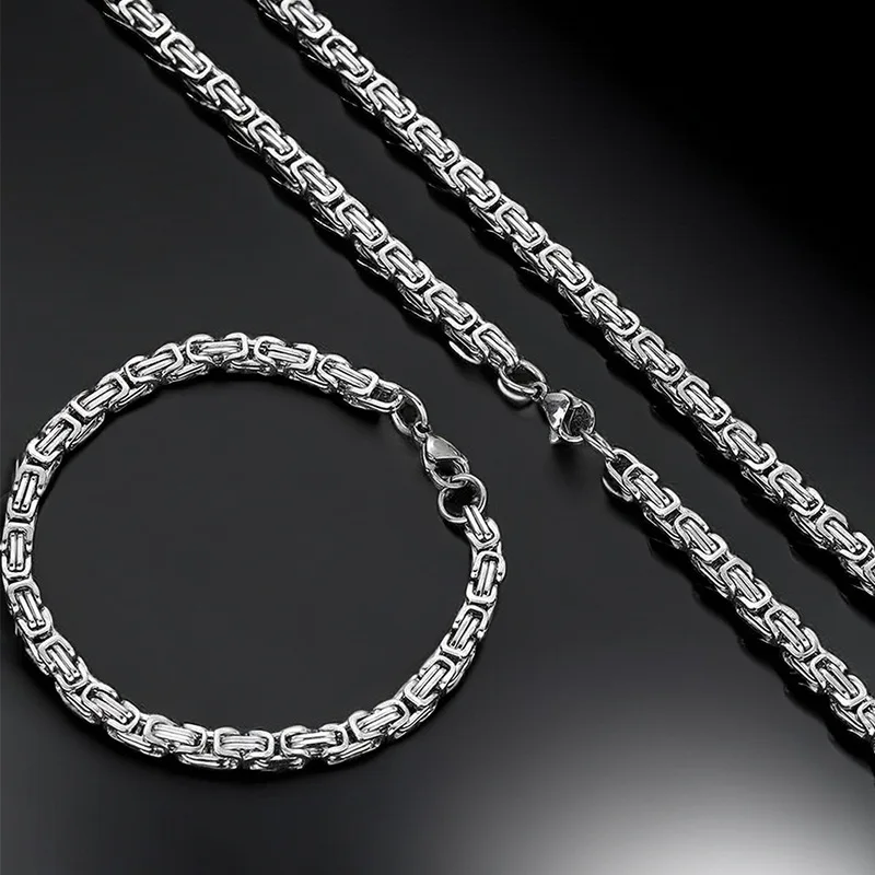 Personalized titanium steel non-fading imperial chain necklace accessories men's jewelry non-fading necklace
Personalized titanium steel non-fading imperial chain necklace accessories men's jewelry non-fading necklace