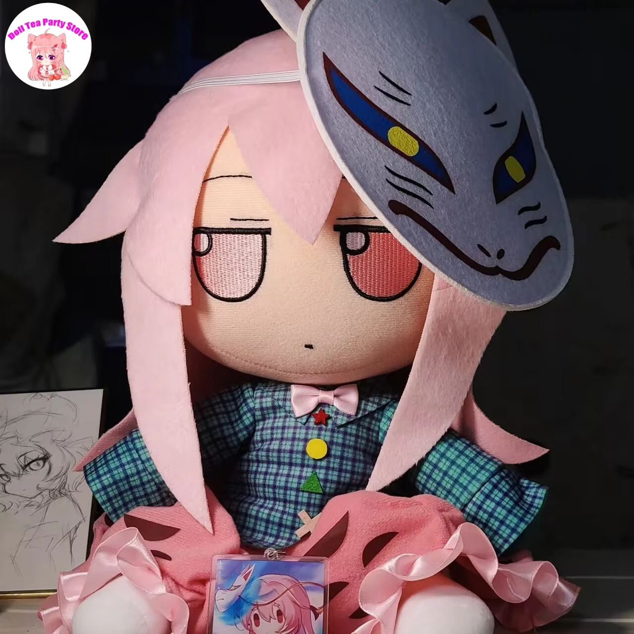 Anime Hata no Kokoro Touhou Project Girl Cute Fumo Series Sitting Plush Doll Pillow 30cm Cartoon Stuffed Plushie Toys Gifts
Anime Hata no Kokoro Touhou Project Girl Cute Fumo Series Sitting Plush Doll Pillow 30cm Cartoon Stuffed Plushie Toys Gifts