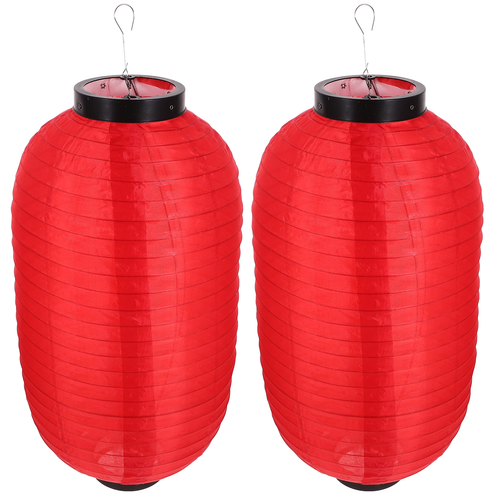 2pcs Waterproof Silk Lanterns 45X25CM Red 10Inch Foldable Japanese Style Decorative Lanterns Home Restaurant Festive Atmosphere
2pcs Waterproof Silk Lanterns 45X25CM Red 10Inch Foldable Japanese Style Decorative Lanterns Home Restaurant Festive Atmosphere