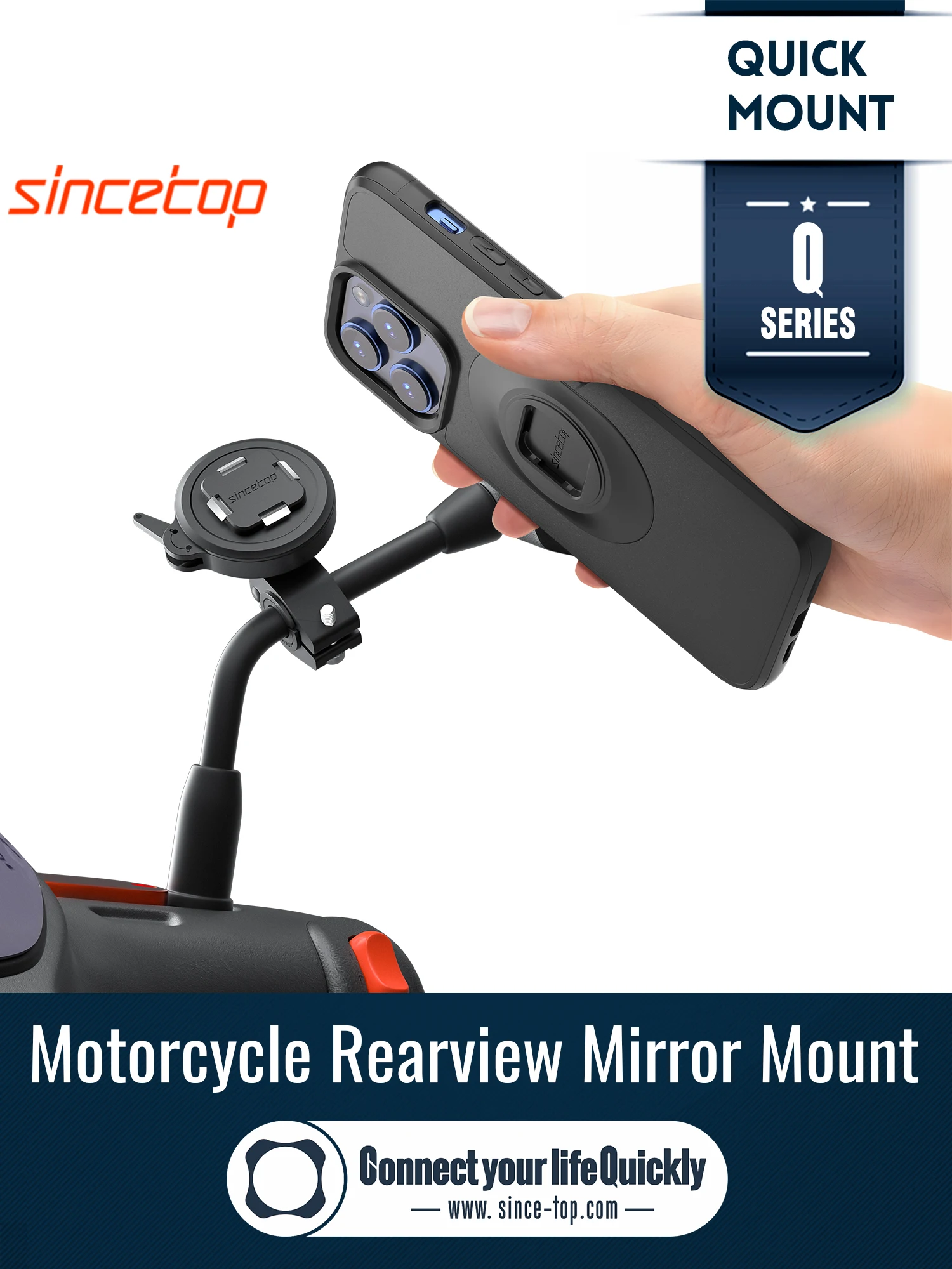 Держатель для телефона на мотоцикле, быстрое крепление для электромобилей, зеркало заднего вида с двигателем, мобильная подставка с GPS, кронштейн для мобильного телефона, быстрая блокировка
Держатель для телефона на мотоцикле, быстрое крепление для электромобилей, зеркало заднего вида с двигателем, мобильная подставка с GPS, кронштейн для мобильного телефона, быстрая блокировка