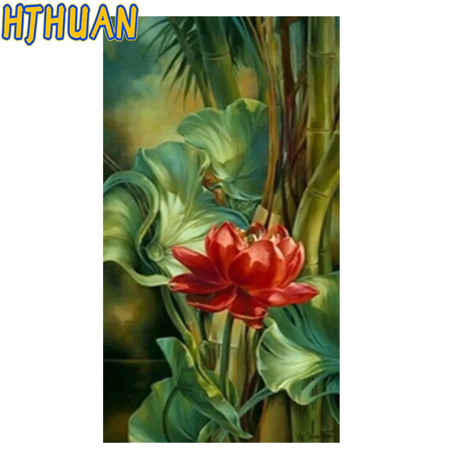 Diamond Painting Crystal Landscape Embroidery Flowers Patterns Mosaic Full Square drill Rhinestone Green Bamboo Lotus Pictures
Diamond Painting Crystal Landscape Embroidery Flowers Patterns Mosaic Full Square drill Rhinestone Green Bamboo Lotus Pictures