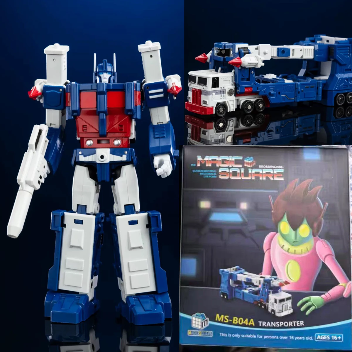 Transformation Toys MS-B04A MSB04A Version 1.0 Deluxe Painted Edition 10cm Mini Scale Ultra Magnus
Transformation Toys MS-B04A MSB04A Version 1.0 Deluxe Painted Edition 10cm Mini Scale Ultra Magnus