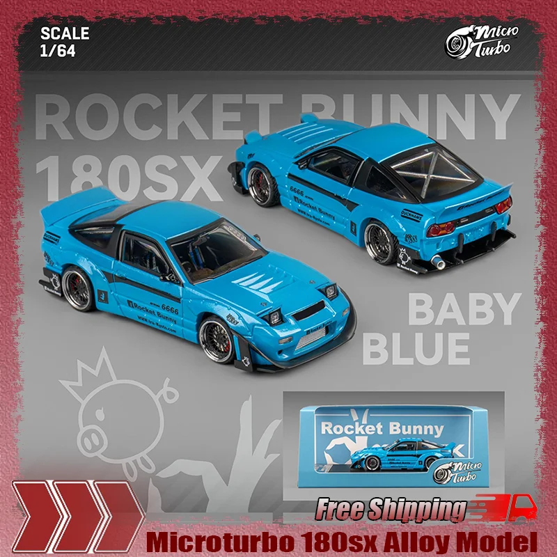 New In Stock Microturbo 1:64 180sx Simulation Alloy Small-Scale Die-Cast Car Model Customized Boy Toy Decoration Gift Collection
New In Stock Microturbo 1:64 180sx Simulation Alloy Small-Scale Die-Cast Car Model Customized Boy Toy Decoration Gift Collection